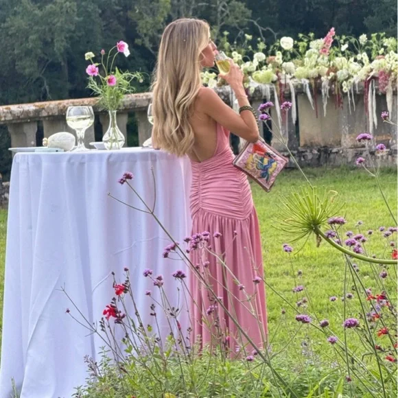 PatBO Pink Moonlight Gown - Picture 3 of 4